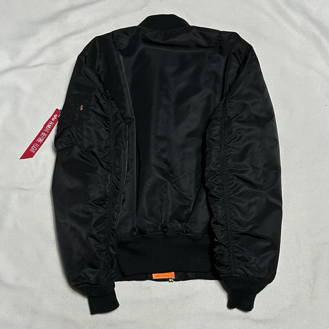 M 알파인더스트리 리버시블 ma-1 항공 자켓 상품이미지3