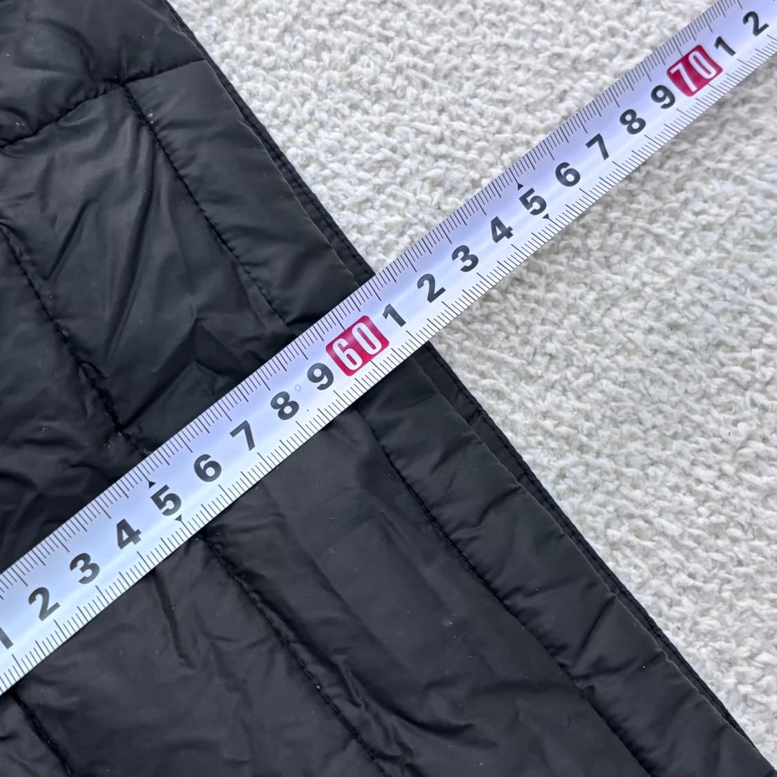 100 빈티지 브이넥 경량 패딩 조끼 0324E 상품이미지5