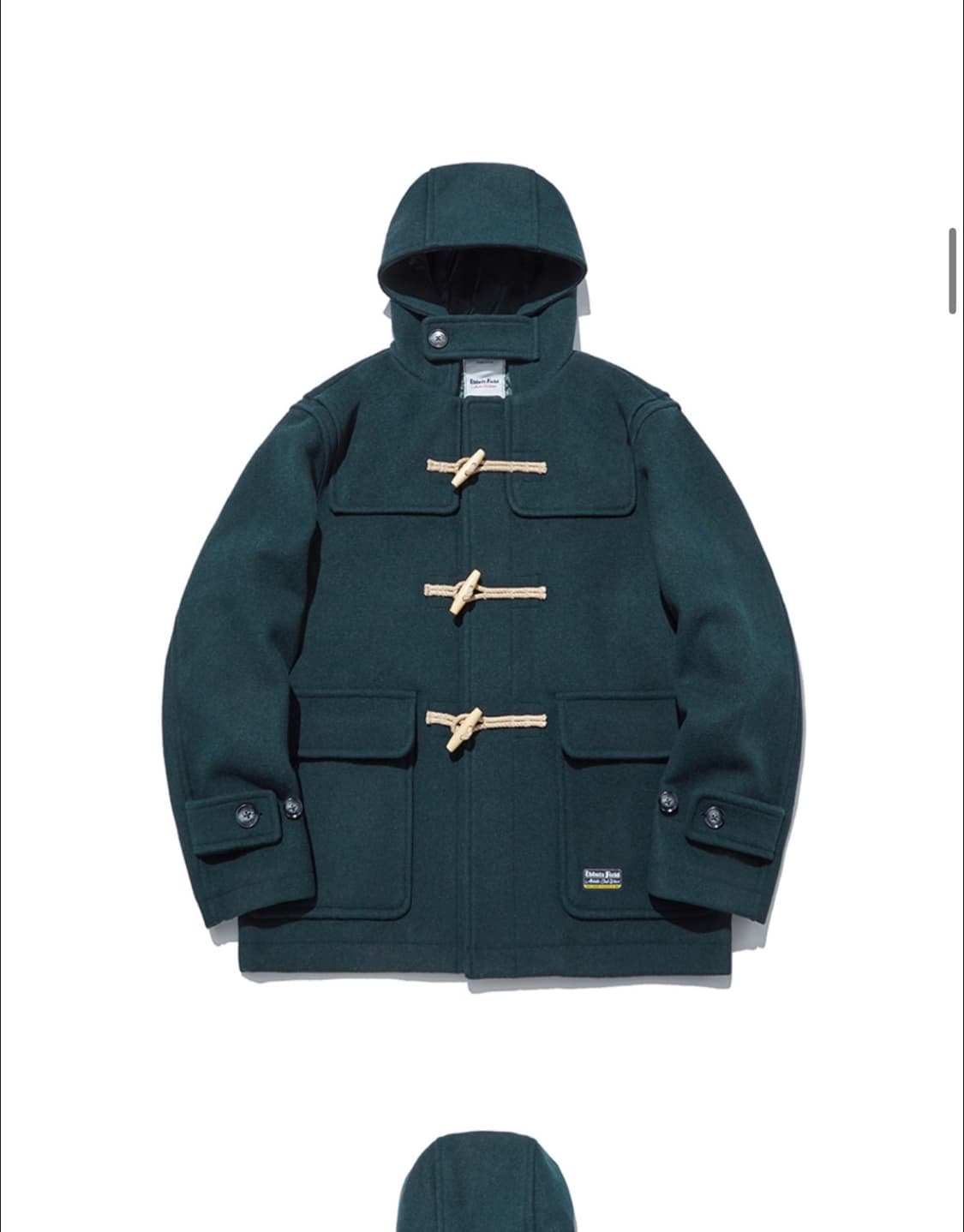 🤍이벳필드 울 더플코트 (44-55반) ✅택O 새상품 상품이미지1