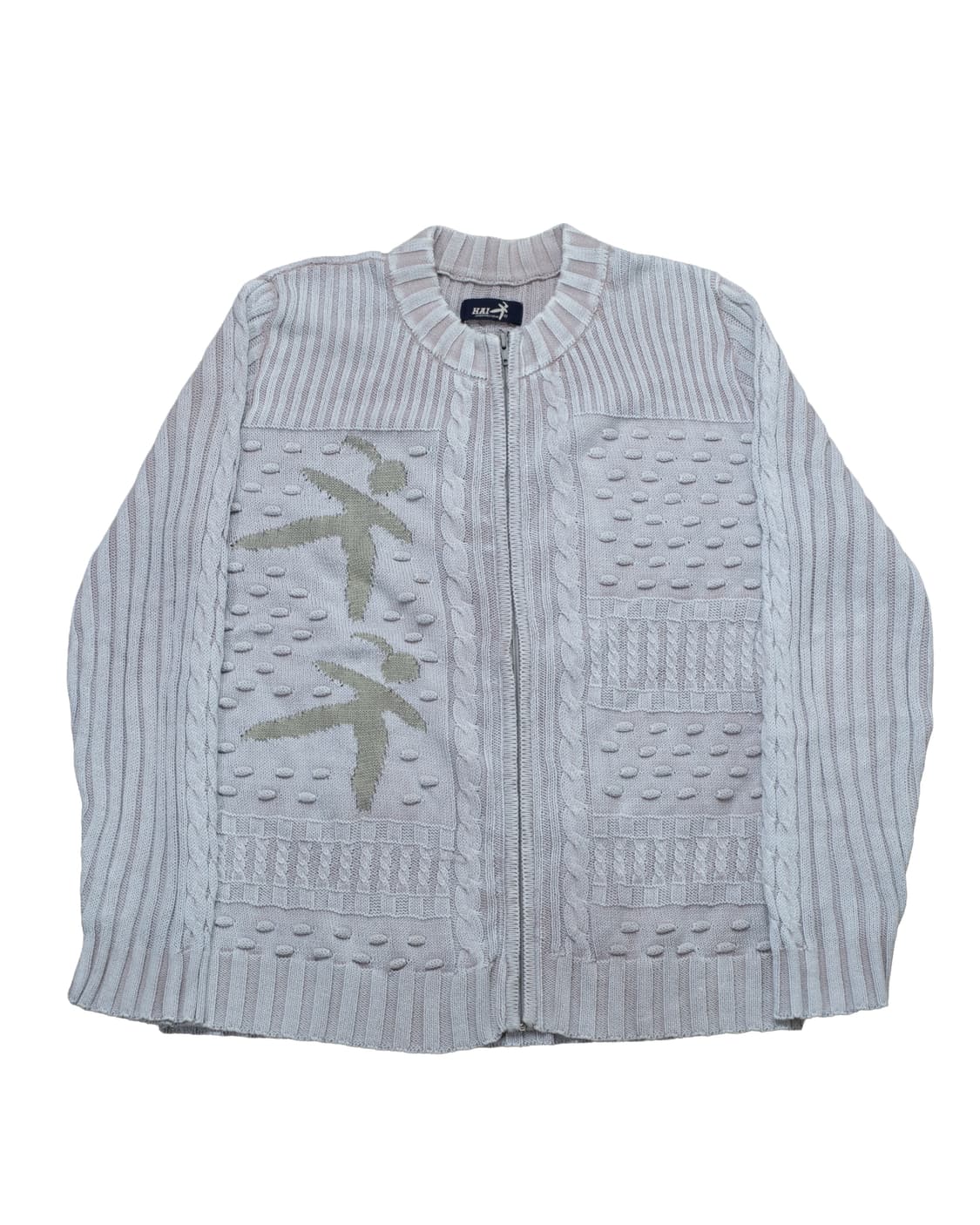 Hai sporting gear knit zip up cardigan 상품이미지1
