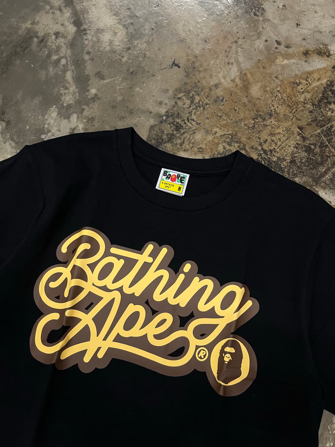 베이프 로고 블랙 S / M 상품이미지2