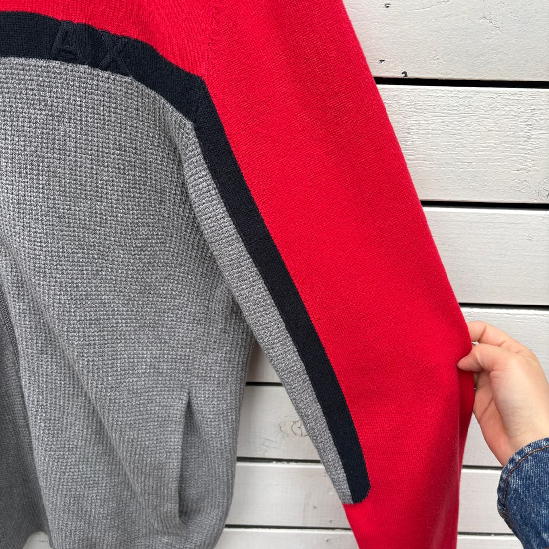 Armani Exchange 아르마니 익스체인지 니트 집업 상품이미지6