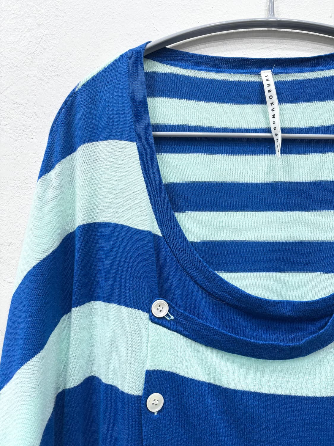 Sunao Kuwahara 스트라이프 가디건 상품이미지2