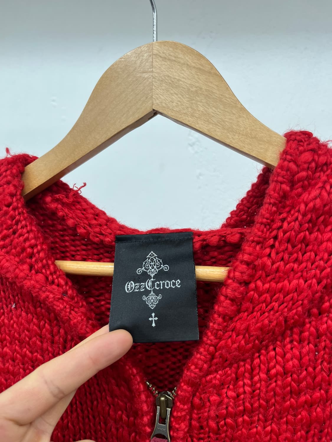 ~66) OZZ ON HEAVY WOOL LONG BELTED KNIT 상품이미지4