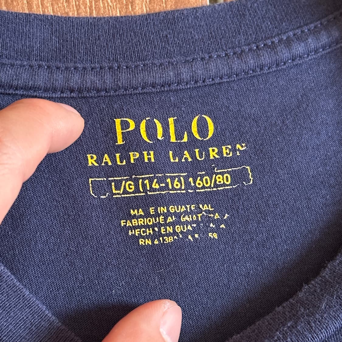 Polo Ralph Lauren cotton 1/2 tee 상품이미지6