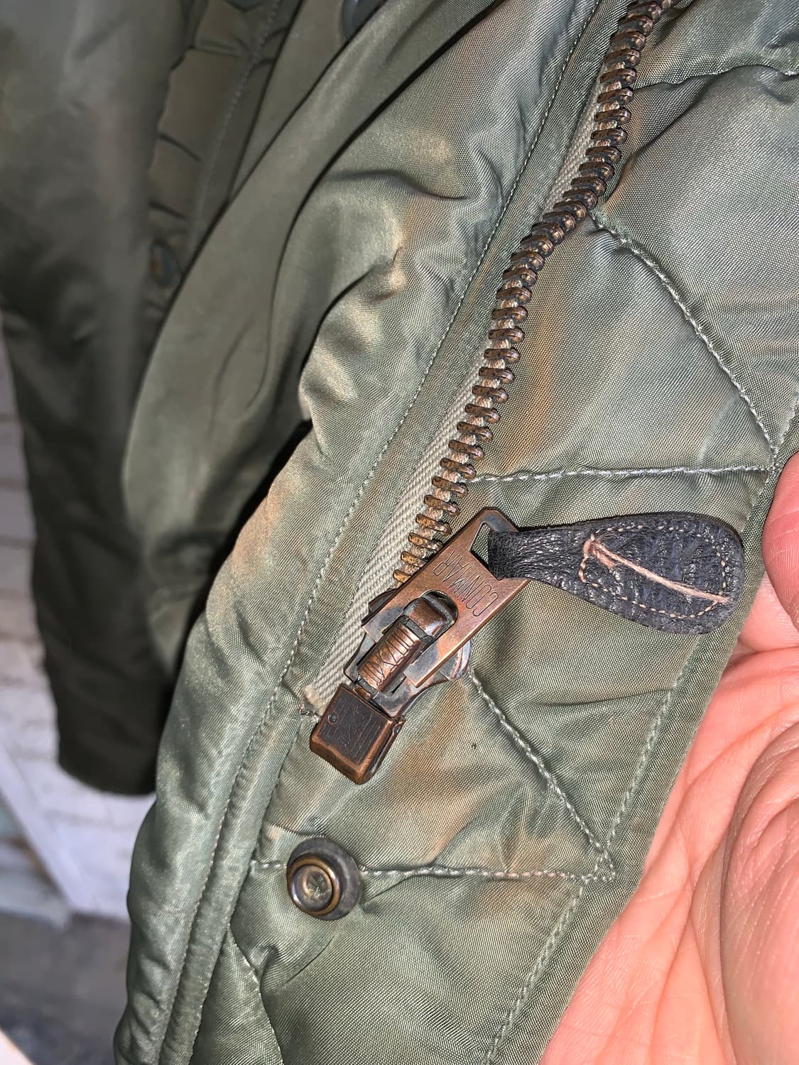 60년대 미공군 n-3b 파카 100 상품이미지7