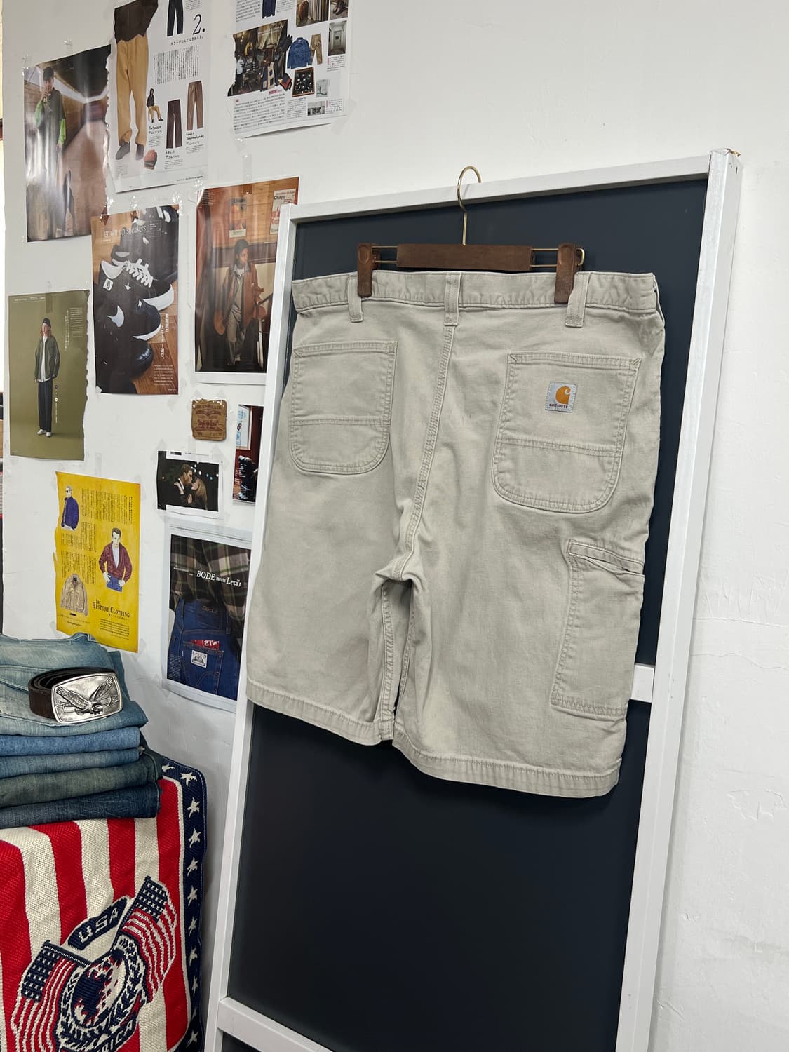 Carhartt 칼하트 워크웨어 릴렉스드핏 하프 팬츠 상품이미지1