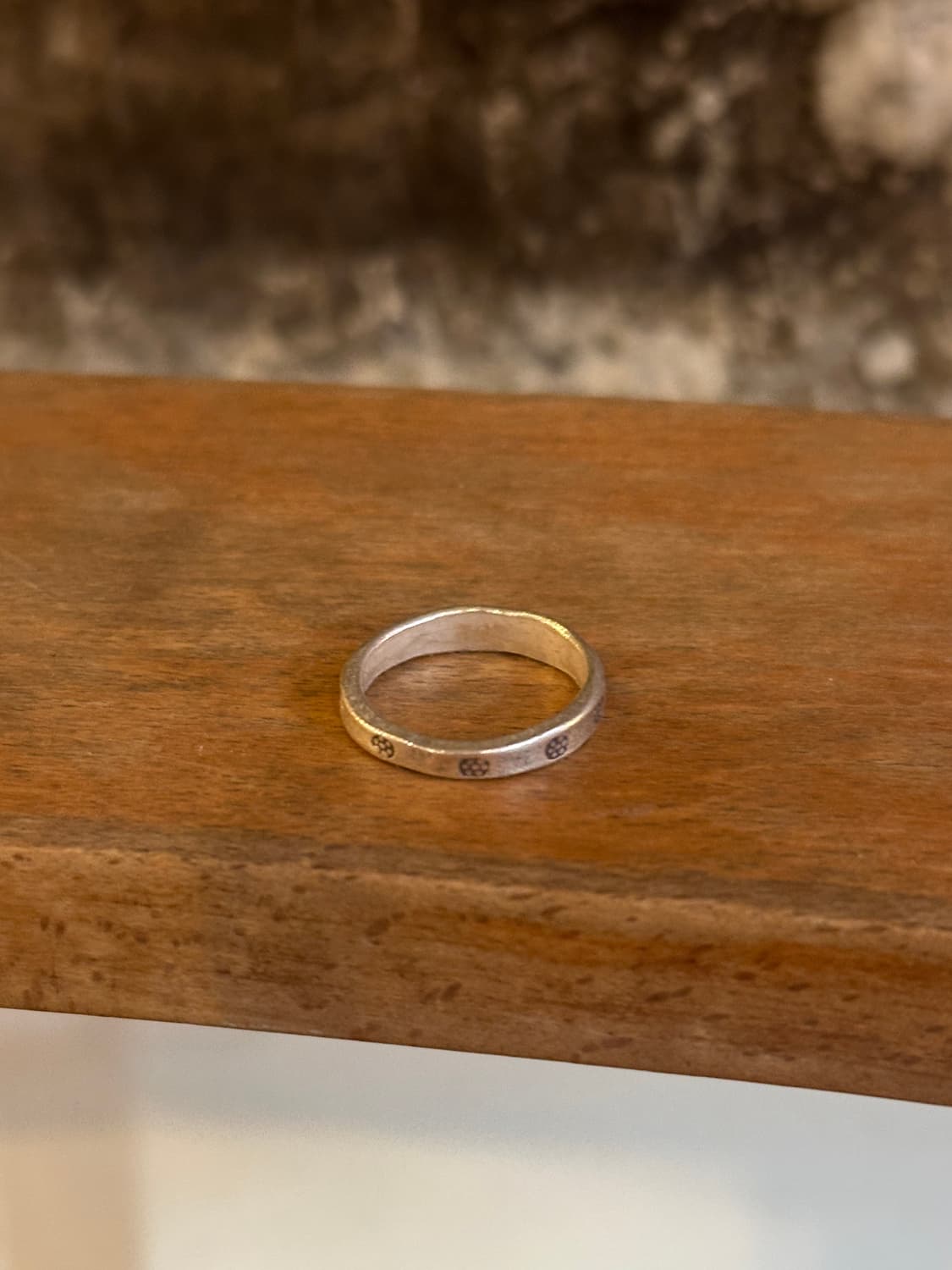 (Only 1)Dual Motif Karen Silver Ring 상품이미지7