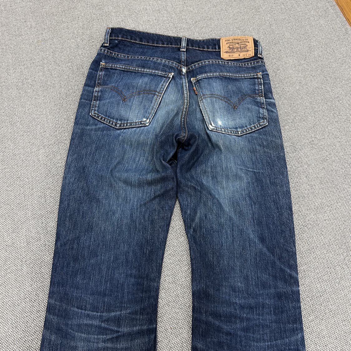 리바이스 오렌지탭 617 레더니 데님팬츠(32) 상품이미지5