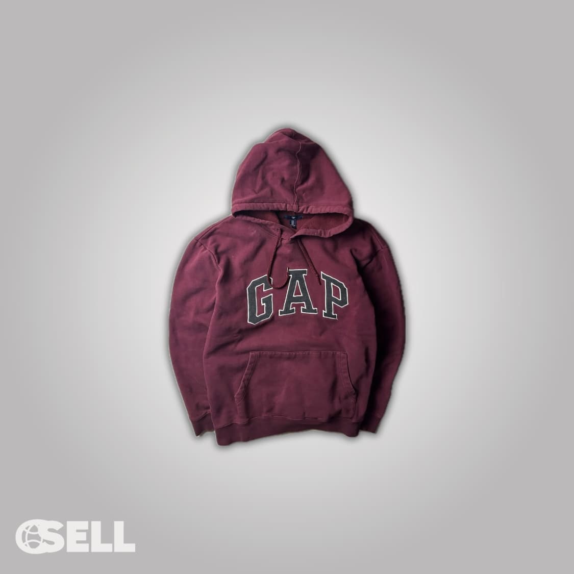 갭 버건디 후드티 상품이미지1
