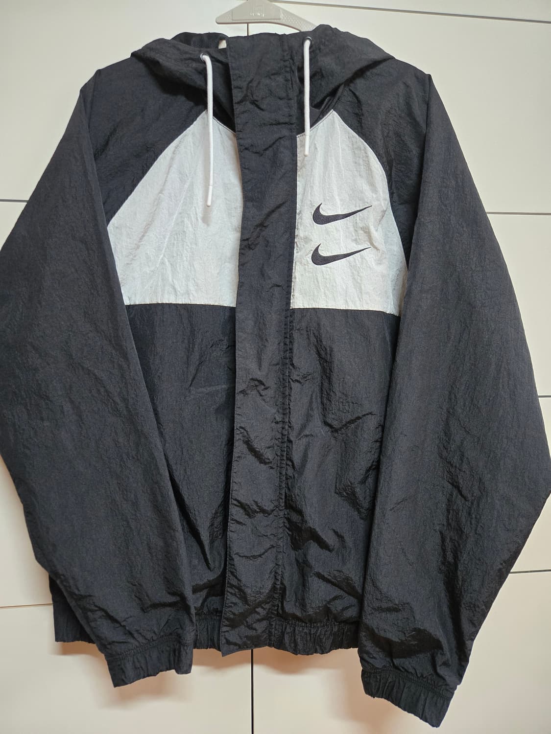 나이키 더블 스우시 우븐 바람막이 점퍼(M사이즈) 상품이미지1