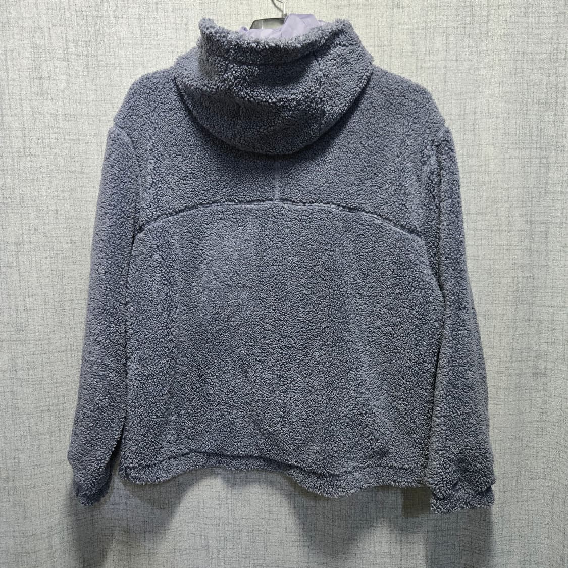 리복 여성 플리스 후드 뽀글이 집업  상품이미지2