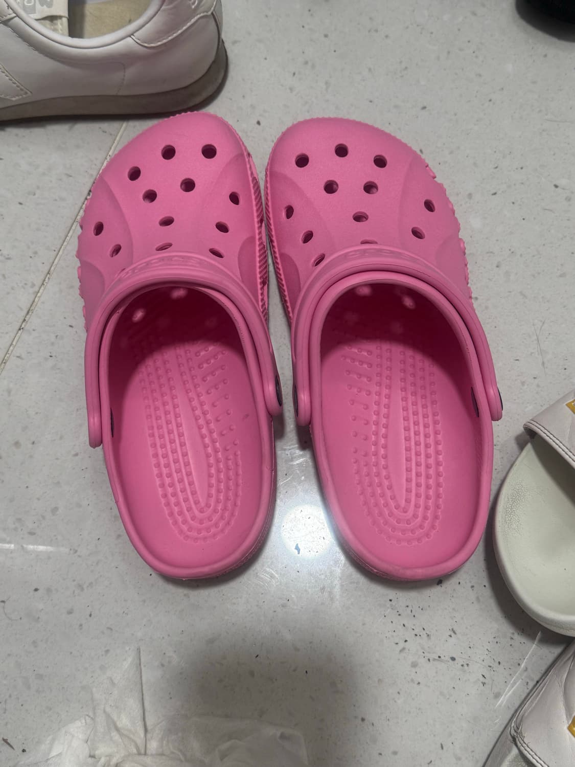 250 크록스 샌들 핫핑크 핑크 상품이미지4