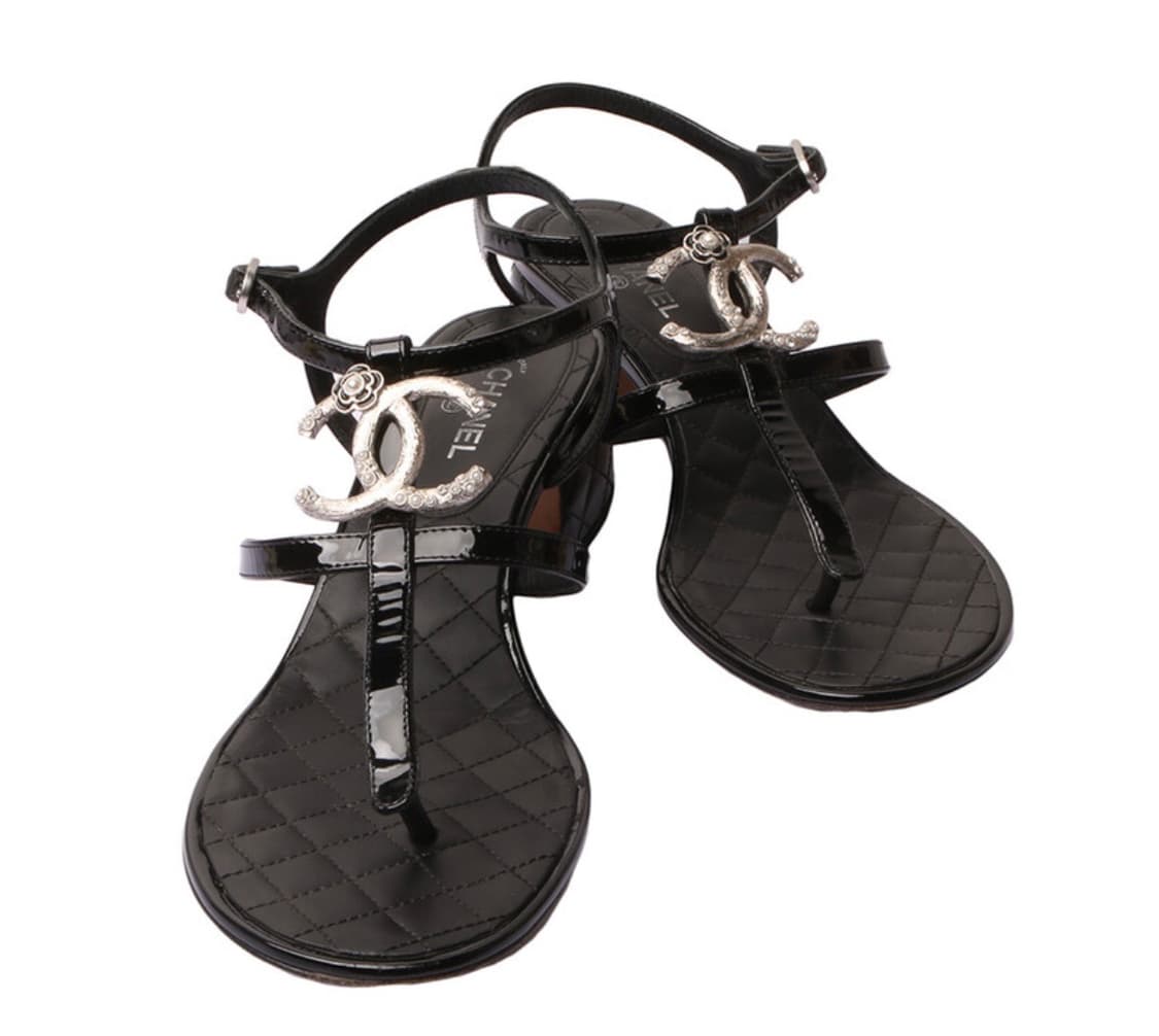 샤넬cc로고 샌들 36 상품이미지1