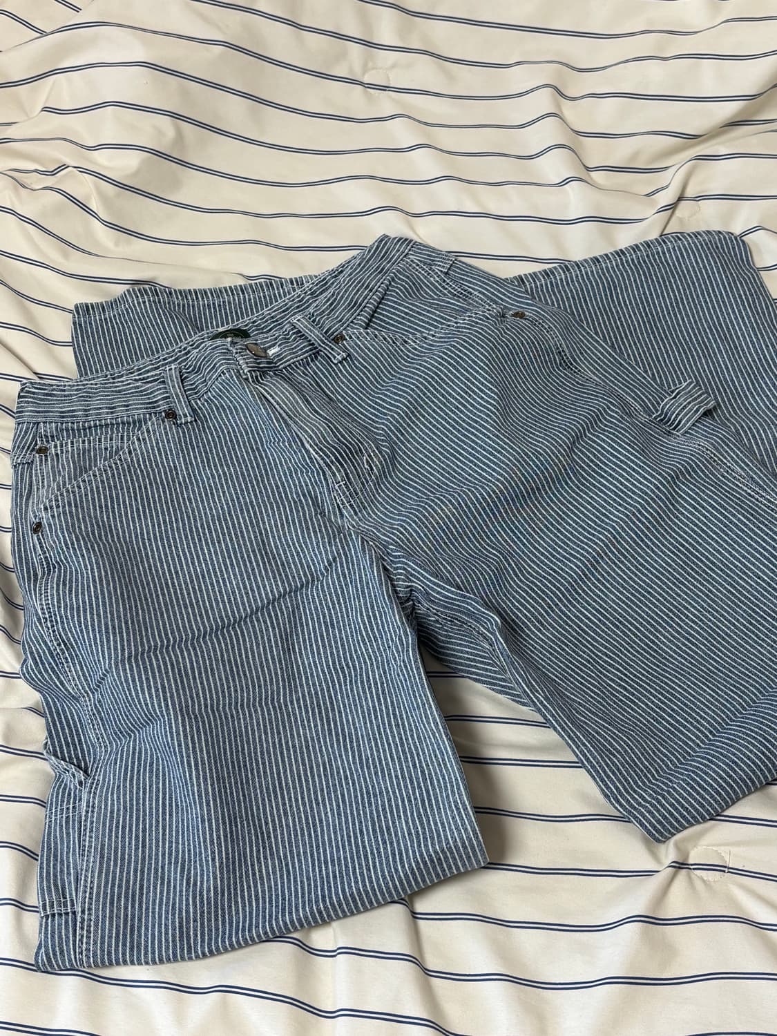 Hickory Striped Carpenter Denim Pants 상품이미지6