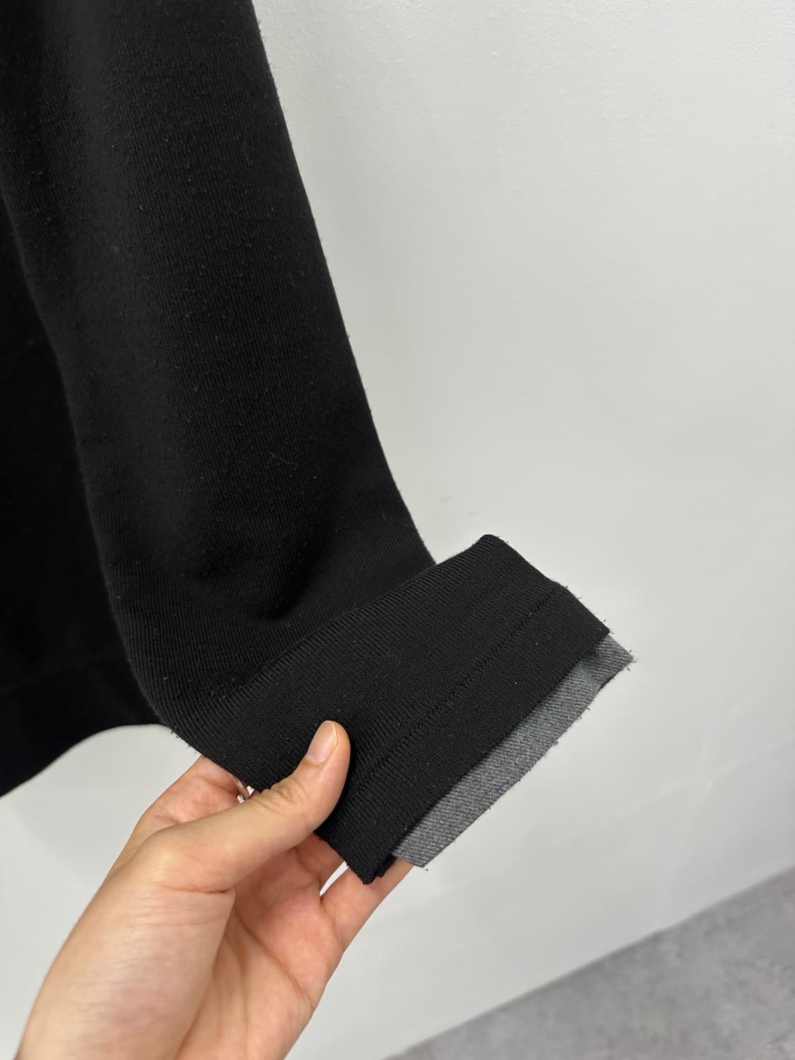 DONNAY fake layered knit shirt 상품이미지6