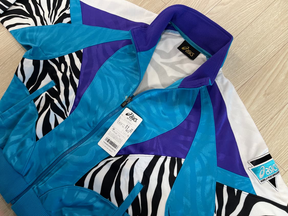 아식스 지브라 90s 올드 트랙탑 저지 셋업 4번 ASICS OLD 상품이미지3