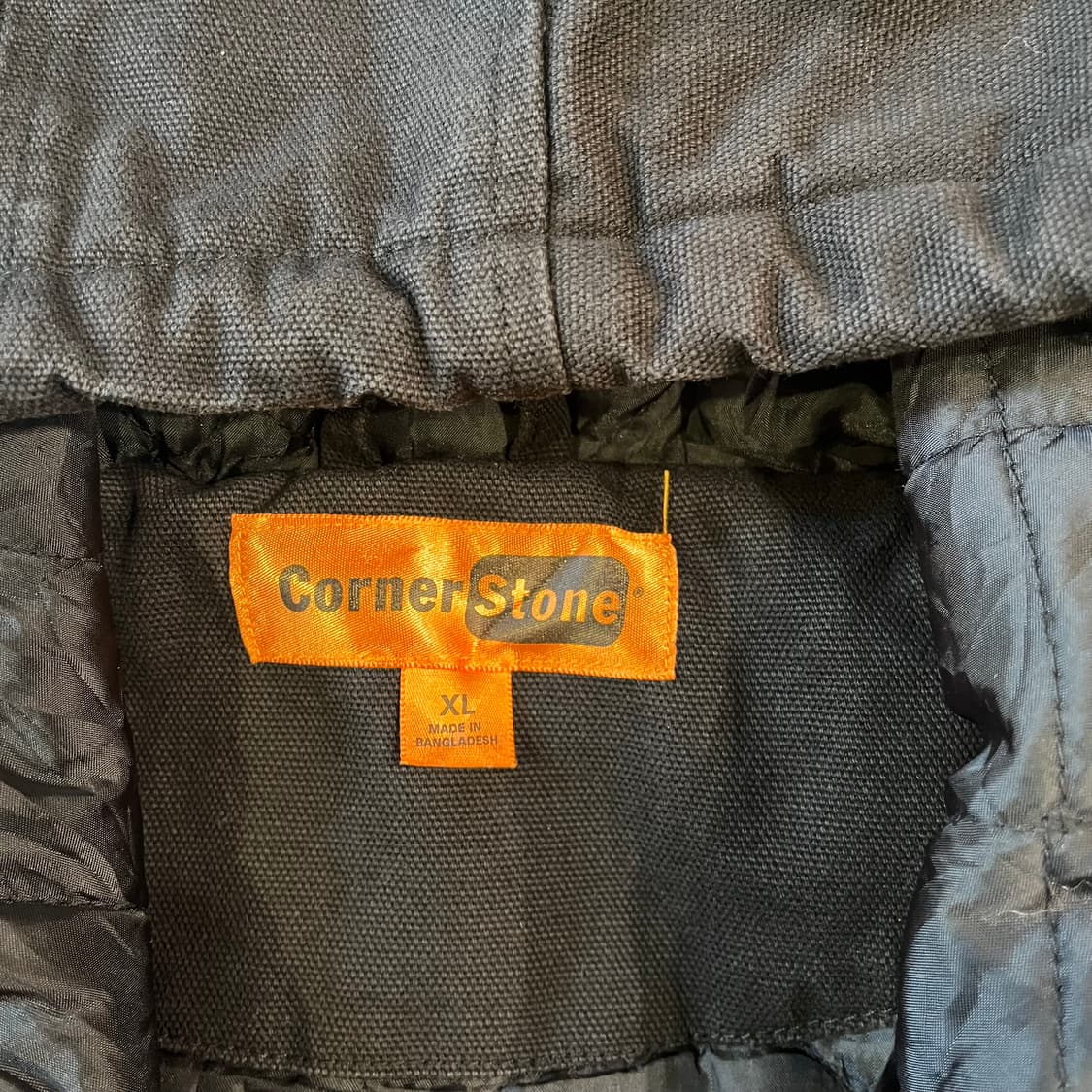 USA VINTAGE 블랙 액티브 워크 후드 자켓 상품이미지4