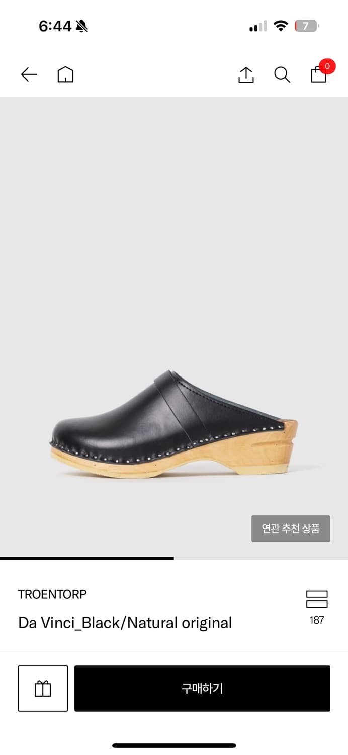 토르앤토프 클로그 다빈치 38사이즈 상품이미지4