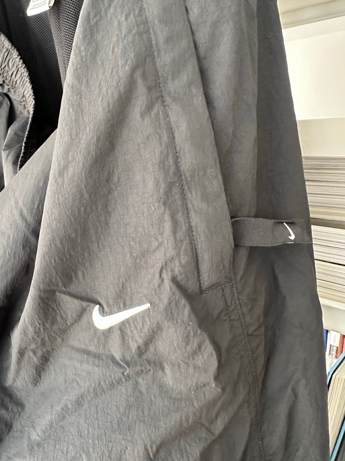 [해외M]나이키랩 NRG 솔로 스우시 우븐 트랙 팬츠 블랙 상품이미지3