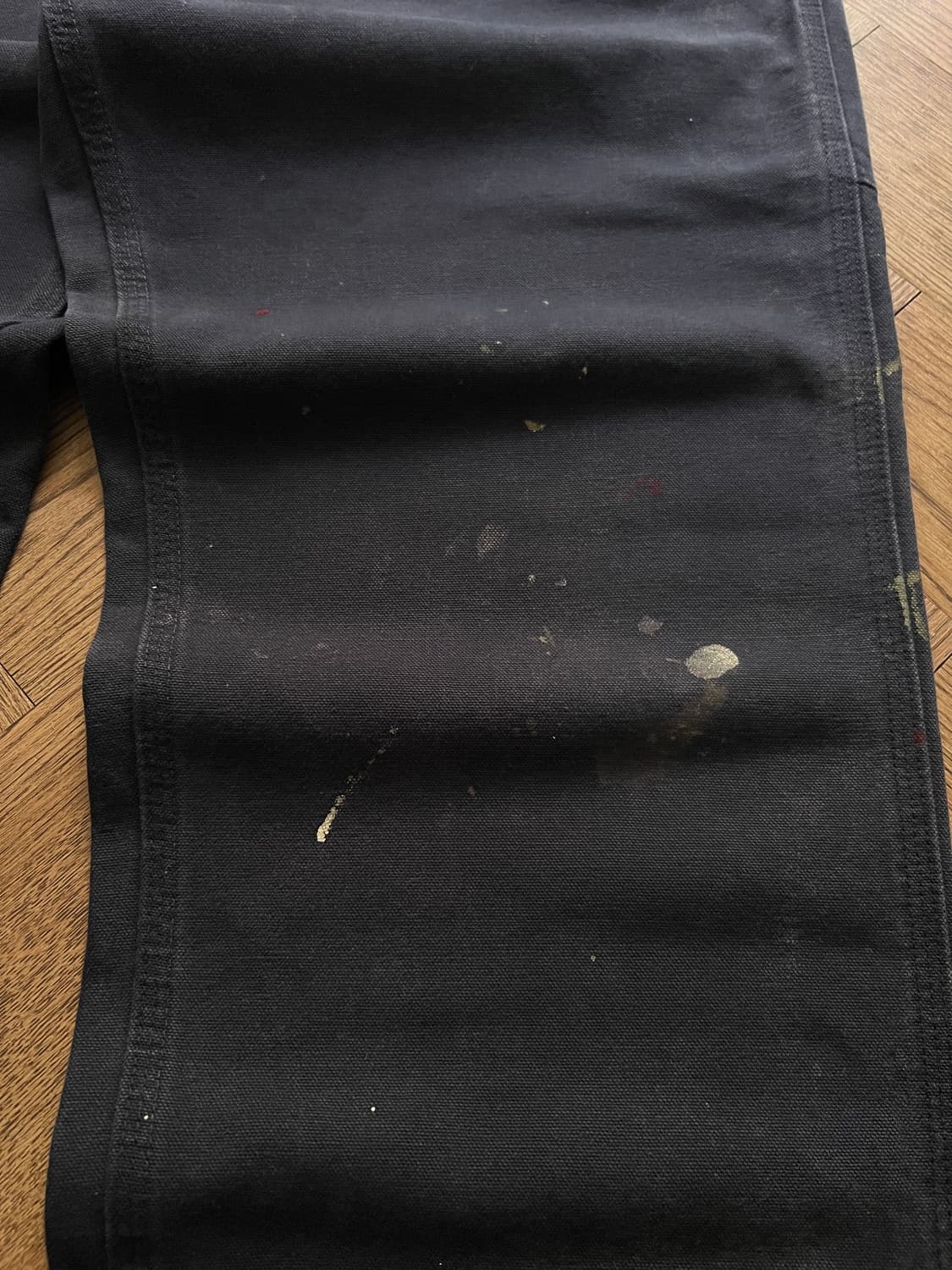 [36]칼하트 USA 빈티지 페인팅 미드나잇 네이비 카펜터 워크 팬츠 상품이미지4