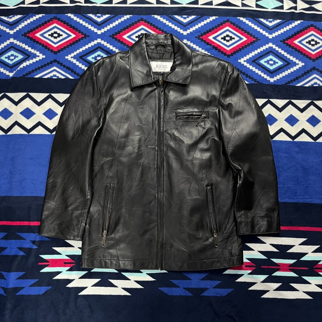 RIGEL 일본 빈티지 양가죽 자켓 (실측확인) 상품이미지1