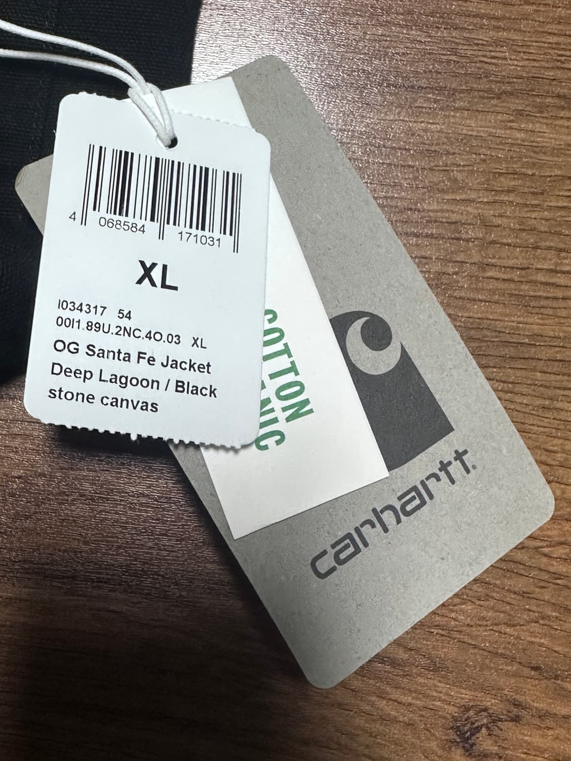 칼하트 wip og 산타페 자켓 딥 라군 xl 상품이미지3