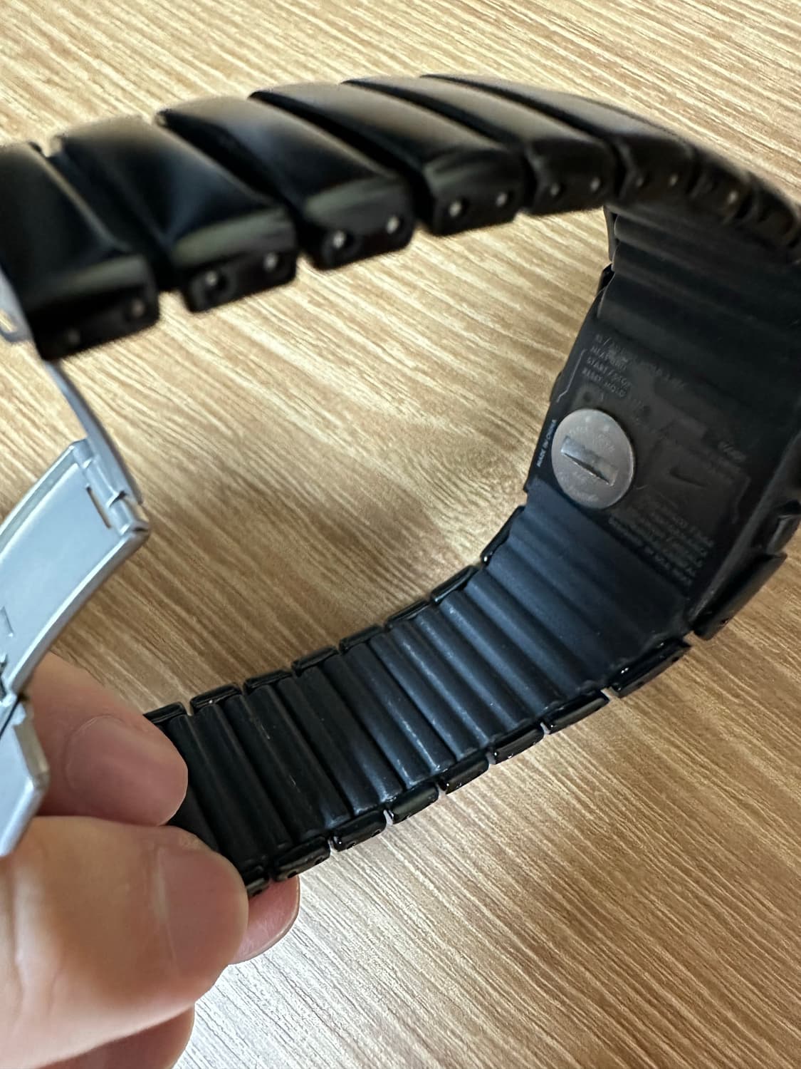 나이키 디 라인 블랙 디지털 시계 상품이미지5