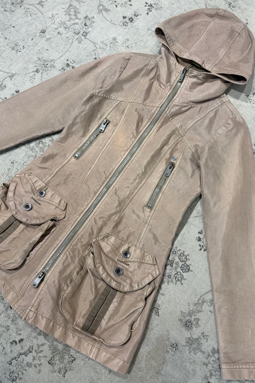 Diesel Washed Work Half Coat Jacket 상품이미지6