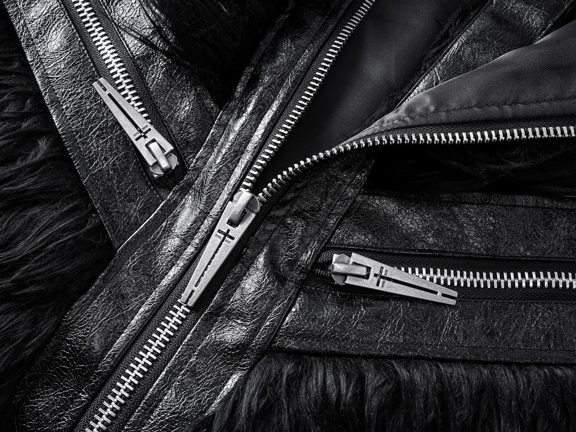 Noir Black Fur Bomber 상품이미지3