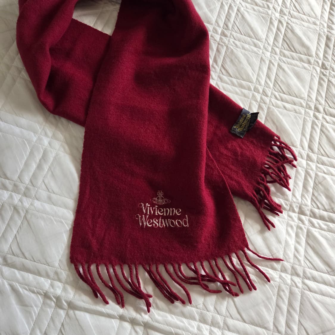 VIVIENNE WESTWOOD wool 100% Muffler 상품이미지9