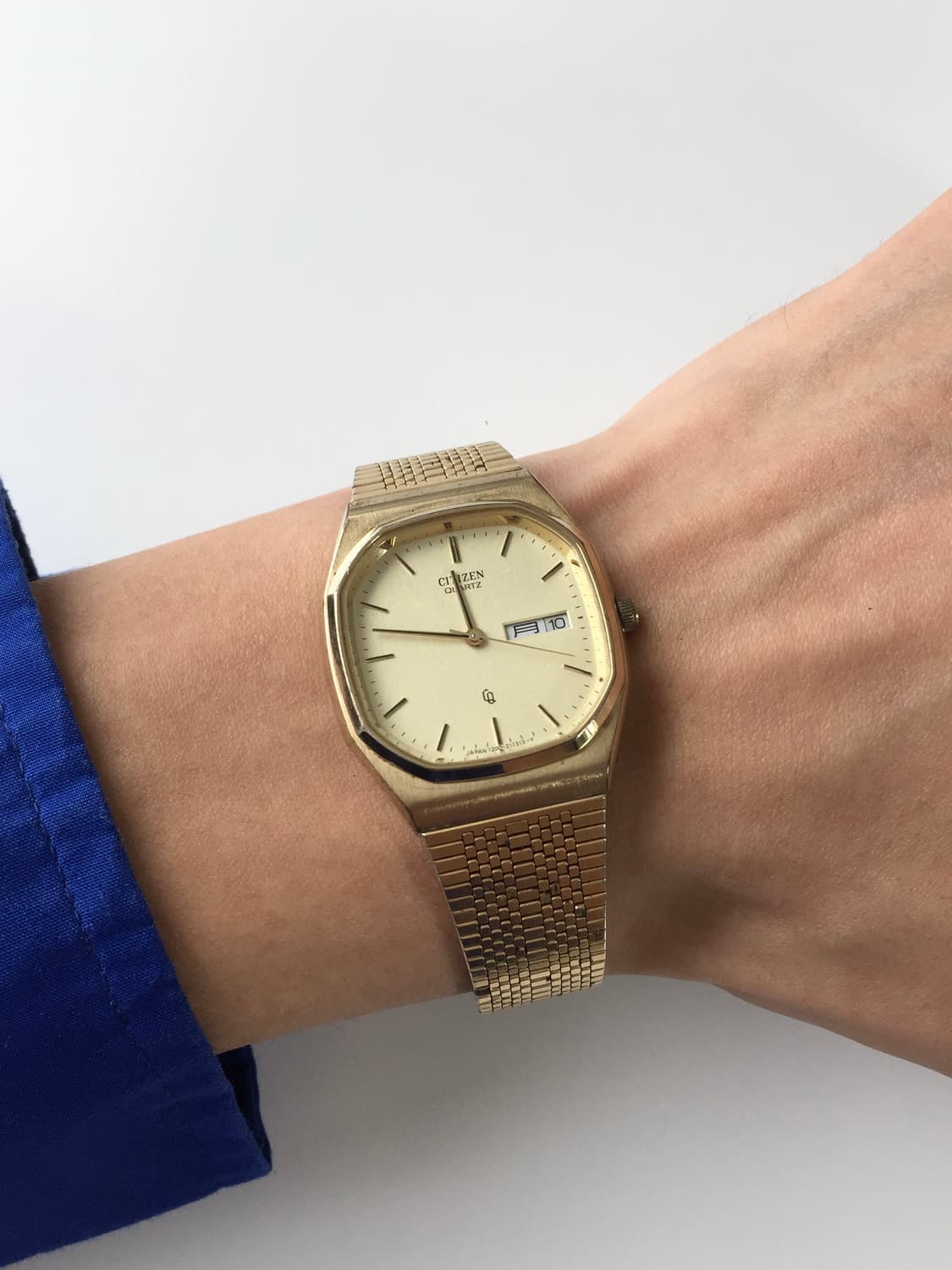 80s citizen octagon gold day-date 상품이미지3