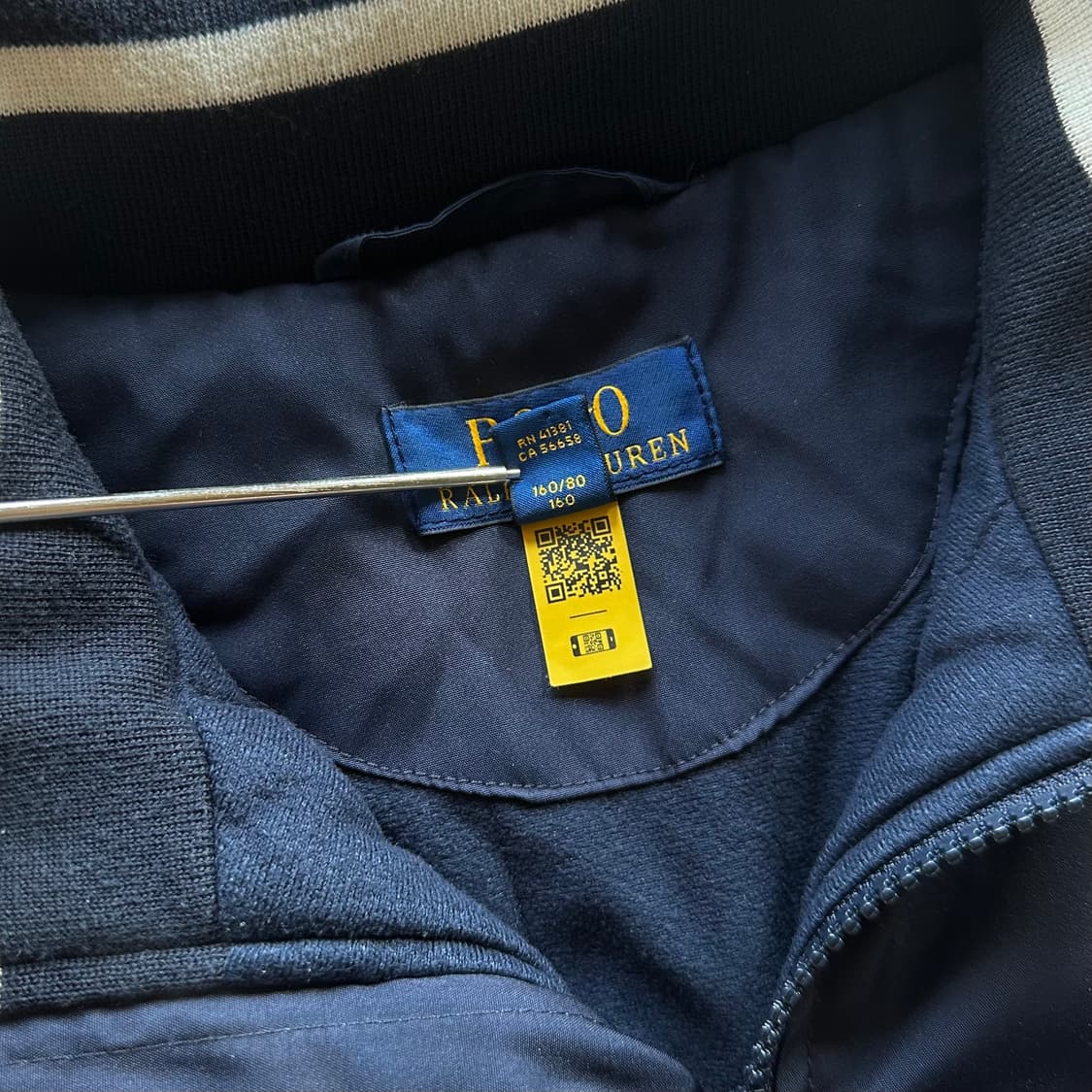 [S]폴로 랄프로렌 여성 네이비 폴리쉘 페리 자켓 상품이미지9