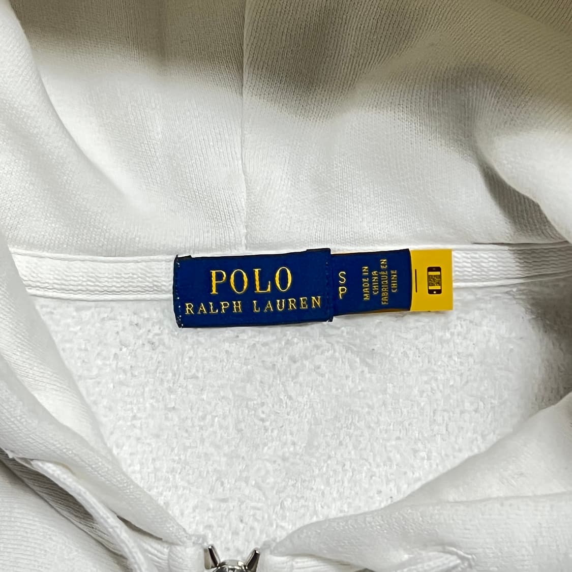 Polo Ralph Lauren 여성용 화이트 후드집업 상품이미지3