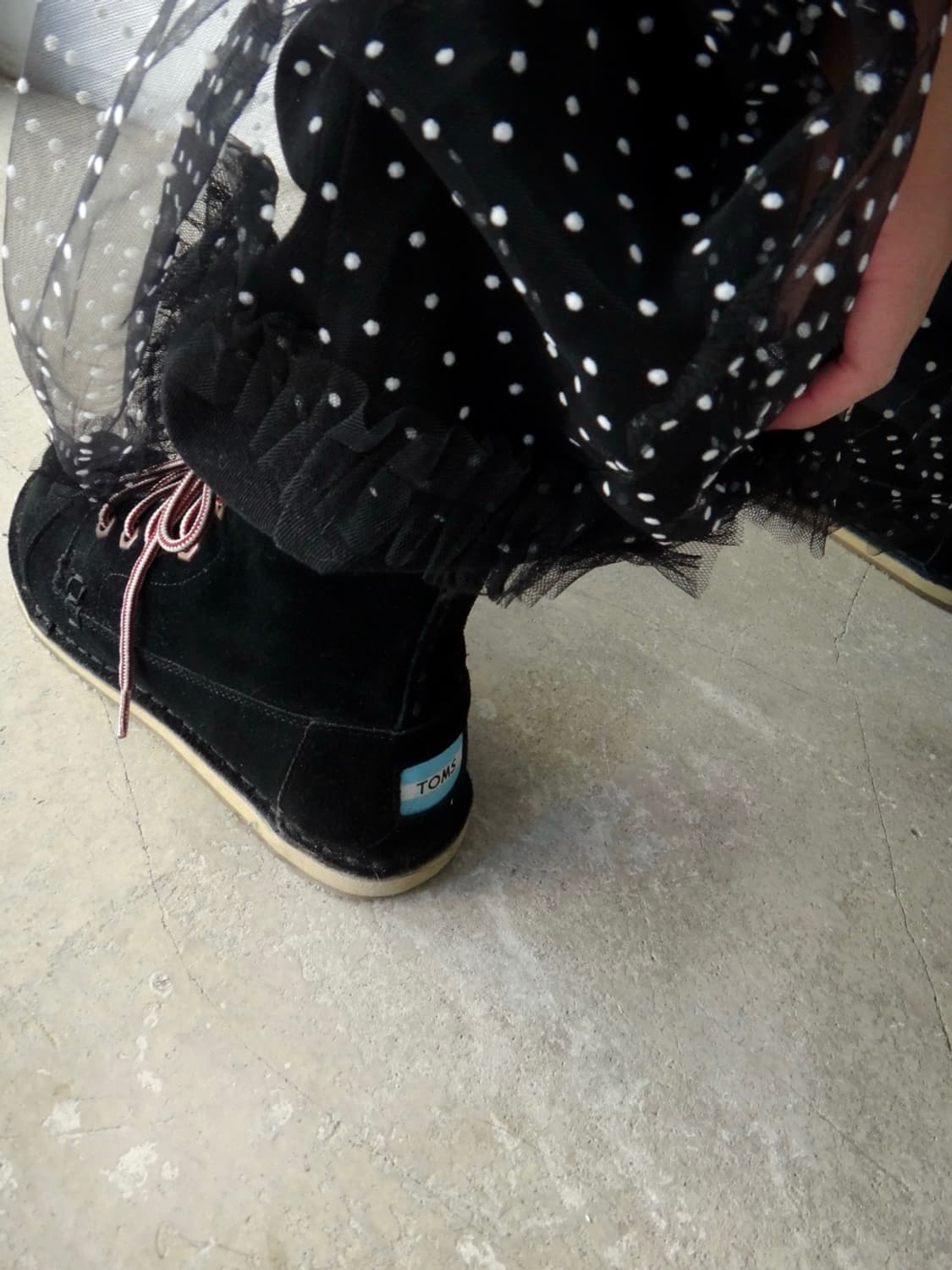 TOMS velvet mocasin shoes 상품이미지7