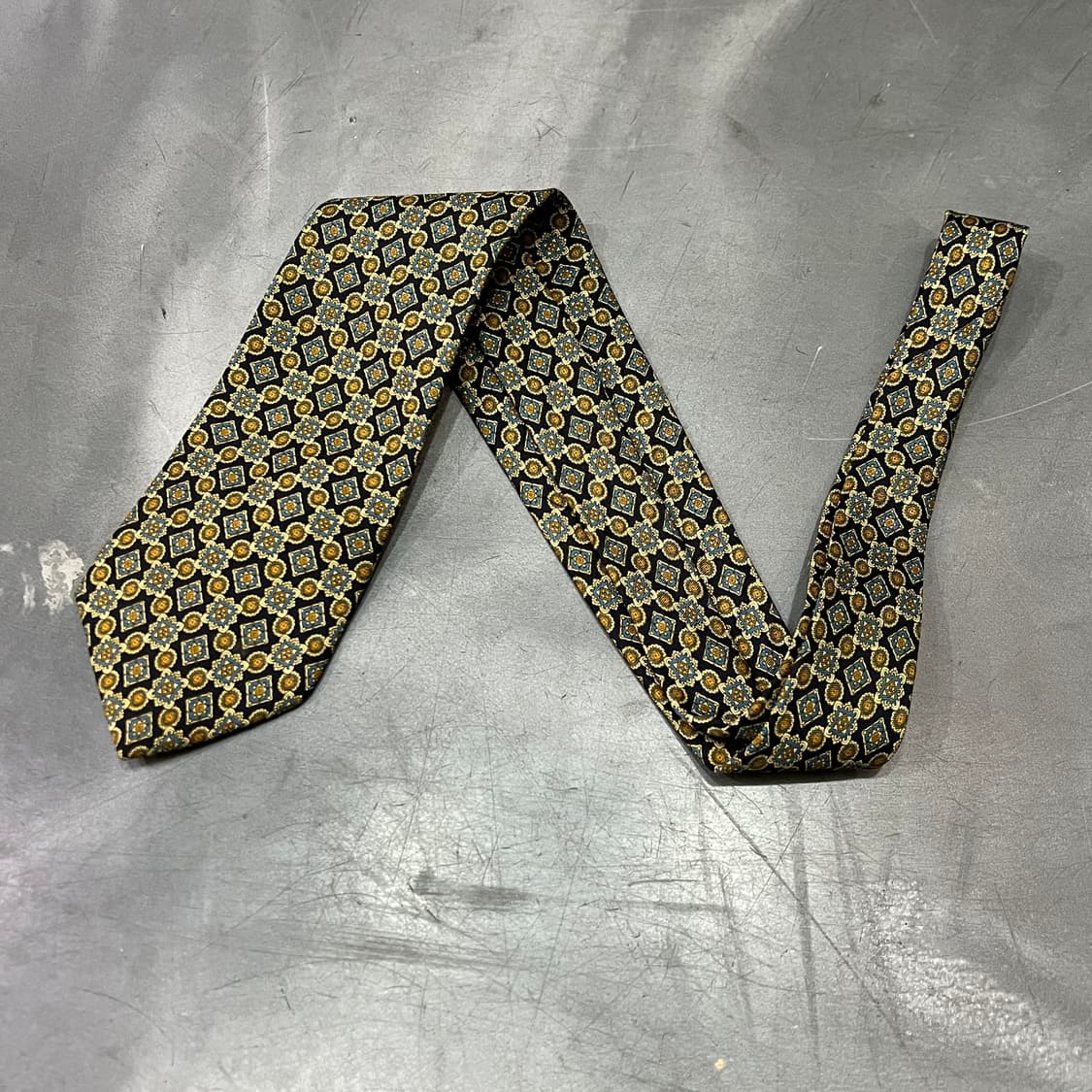  버버리 패턴 실크 넥타이 y15102 상품이미지1