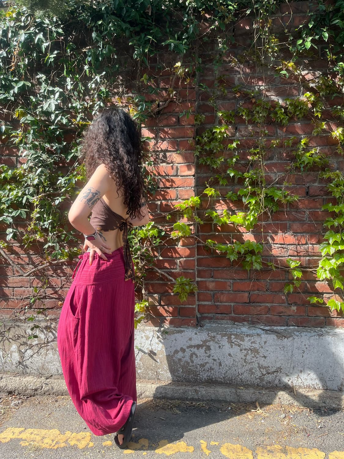 히피 와이드 사무엘 팬츠 상품이미지4