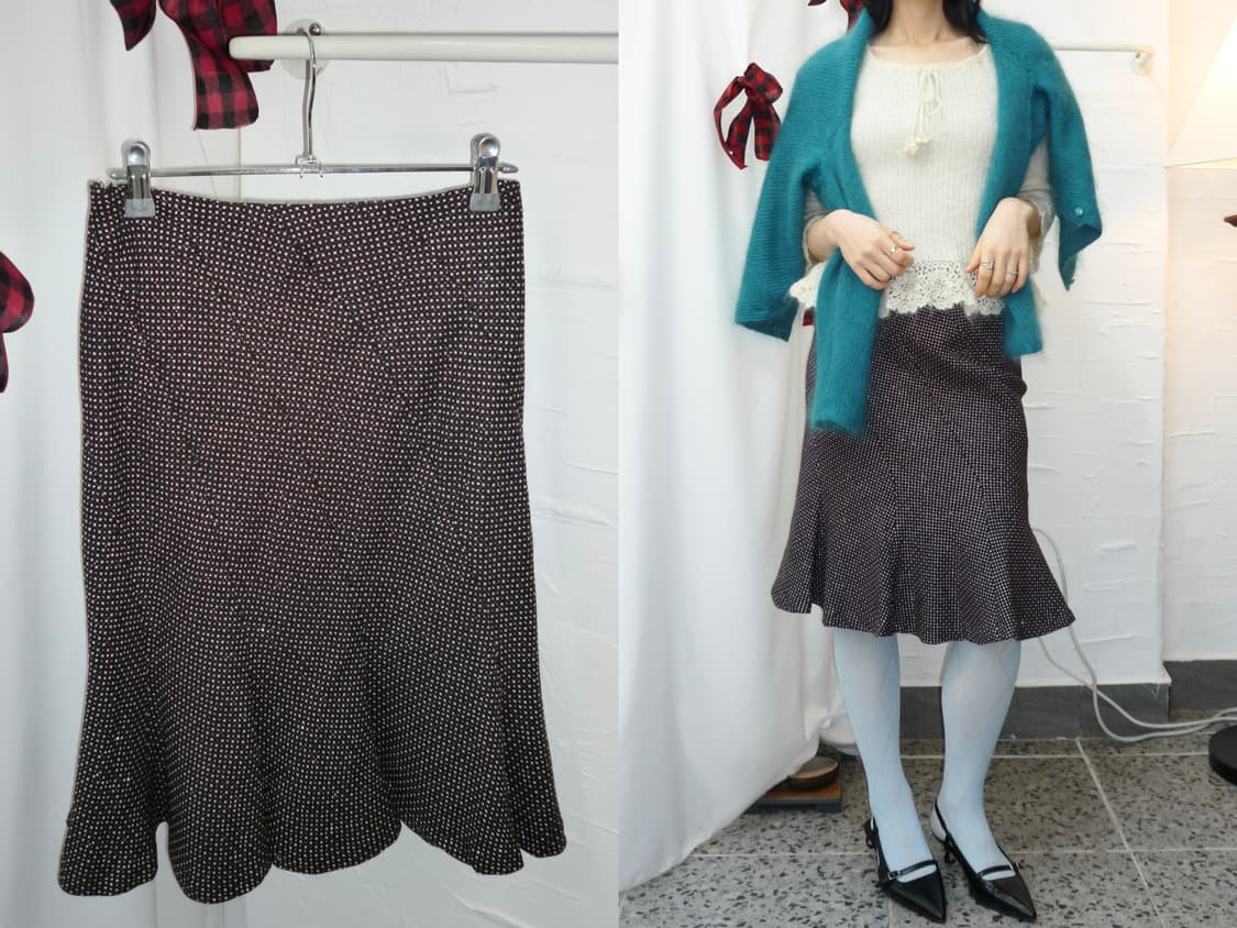 Starlight flare midi skirt 상품이미지1