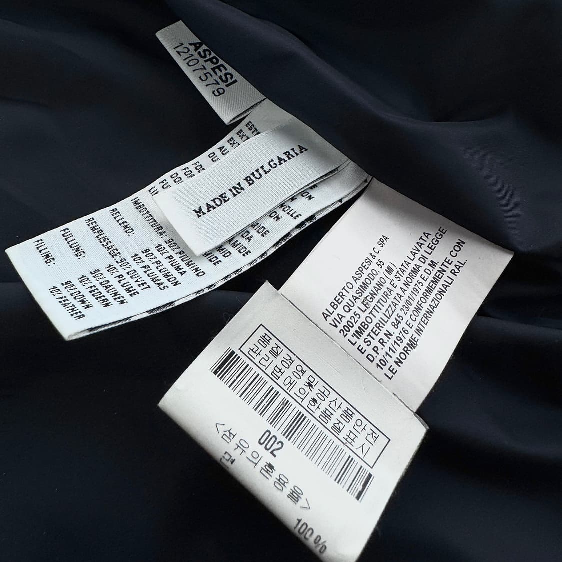 아스페시 다운 패딩 자켓 상품이미지4