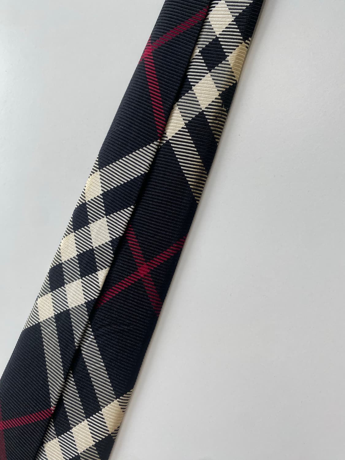 버버리(BURBERRY) 노바체크 명품 정품 넥타이 블랙라벨 상품이미지9
