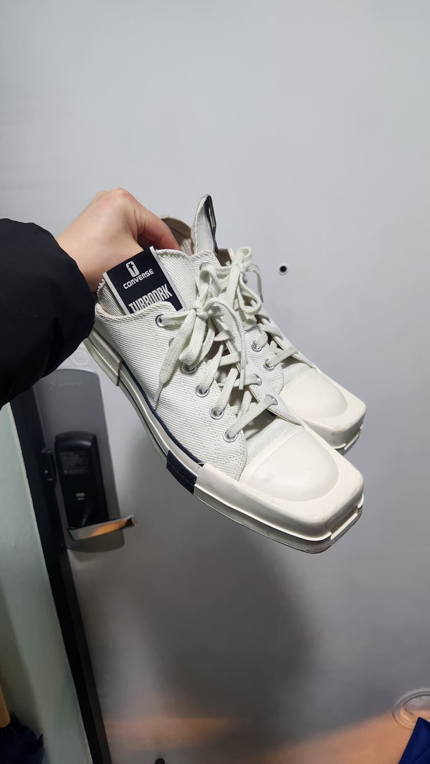 컨버스 다크쉐도우 터보타크 척 70 로우화이트 270 상품이미지3