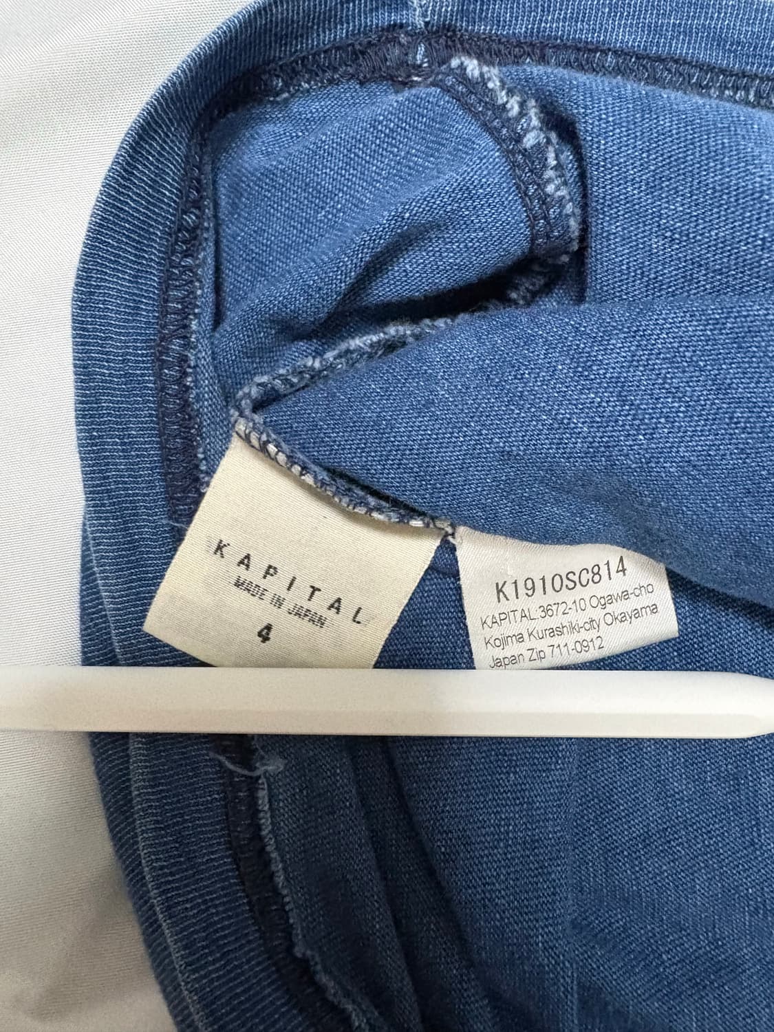 캐피탈 천축 반팔 티셔츠 상품이미지8