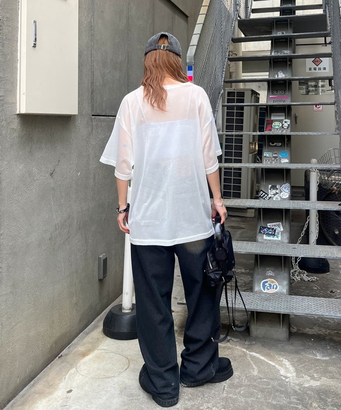 WHO'S WHO gallery Numbering Mesh Top 상품이미지4