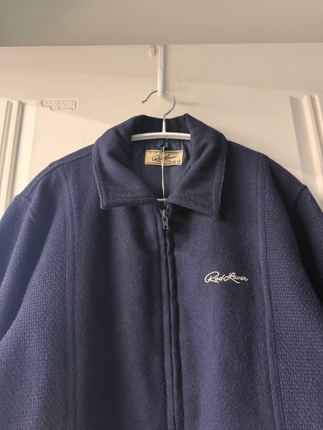 일본빈티지 네이비 집업자켓 상품이미지6