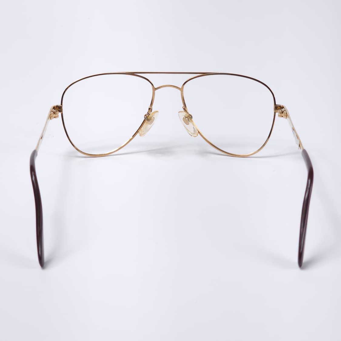 14K 도금 90년도 데드스탁 투브릿지 안경 상품이미지8