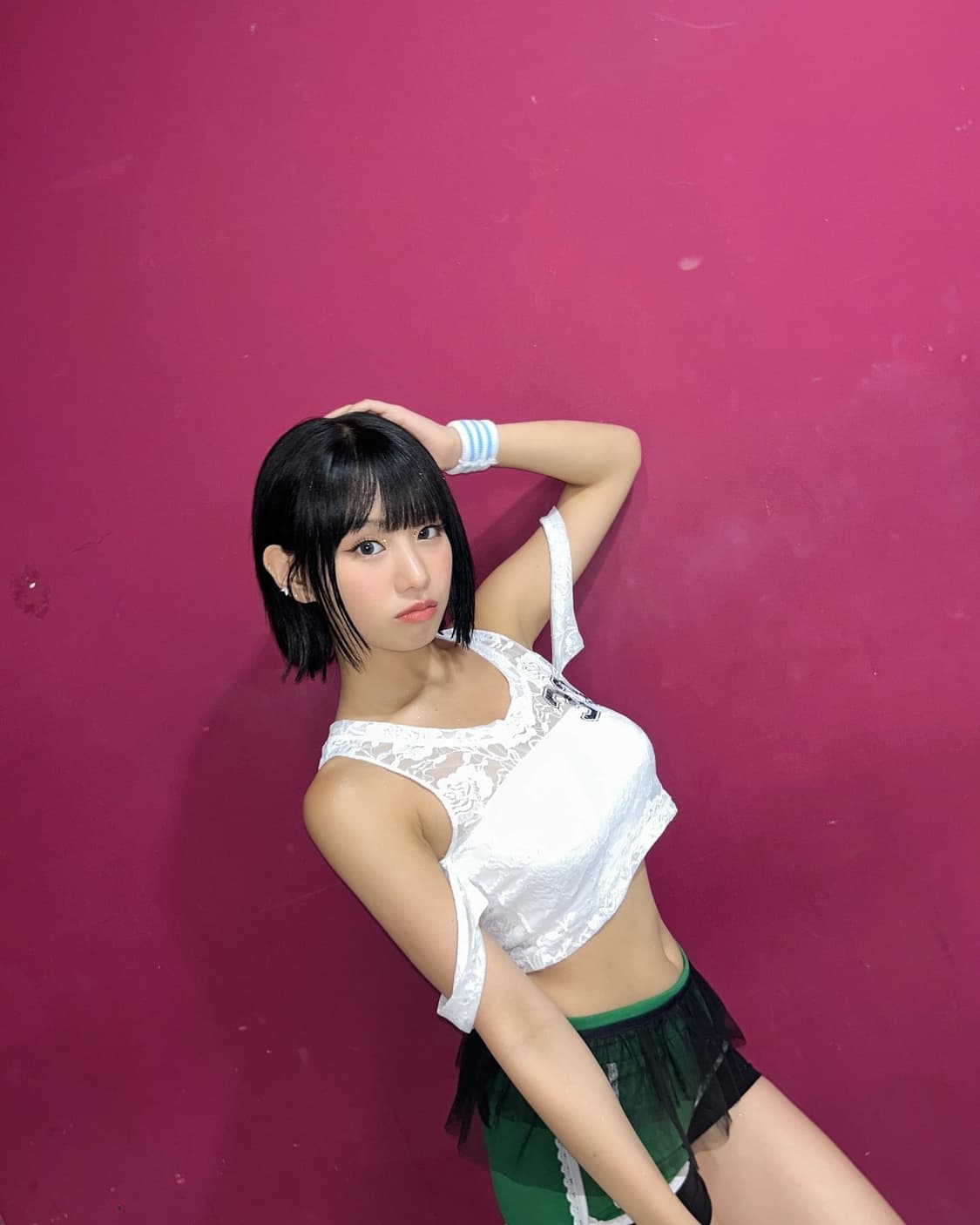 [나띠, 키키 수이 착용] SETUP EXE 33 LACE TOP 상품이미지4