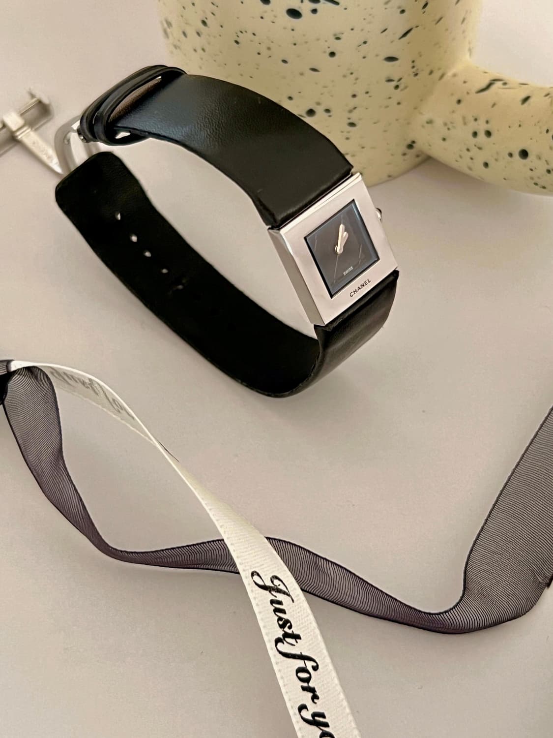 CHANEL 마트라세 레더 스트랩 샤넬 시계 상품이미지1