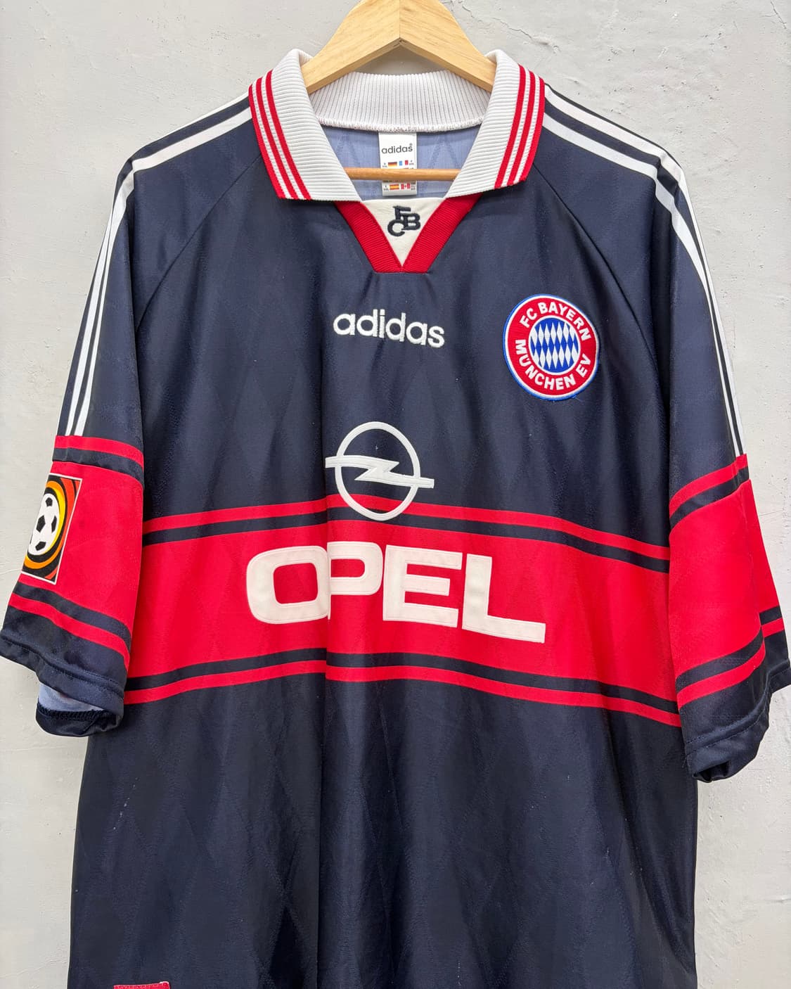 아디다스 97-99 바이에른 뮌헨 홈 리그킷 로타어 마테우스 상품이미지5