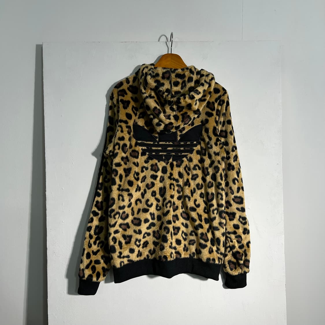 Adidas 호피 쉐르파 후드집업 85 상품이미지8