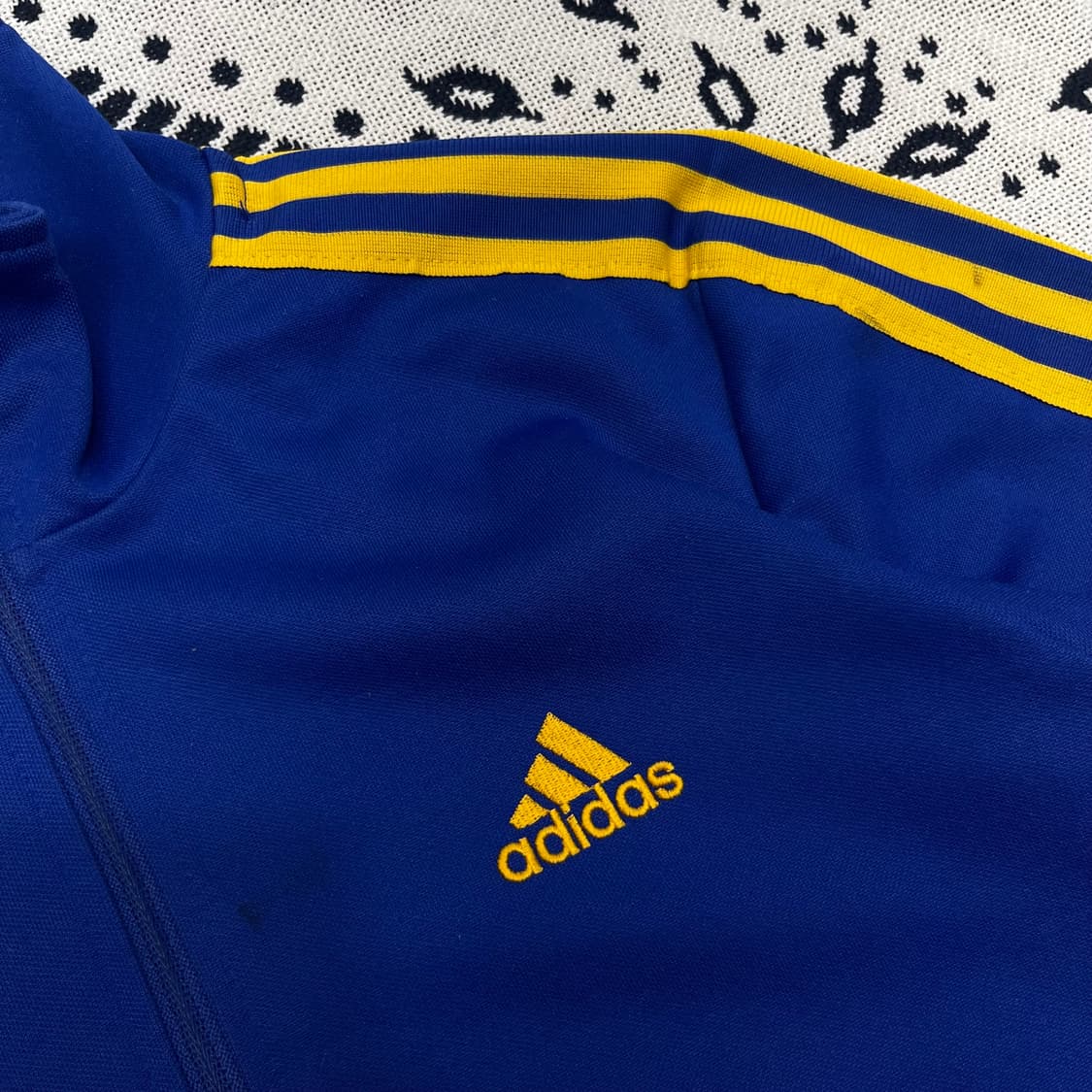 아디다스 로고 삼선 져지 자켓 상품이미지5